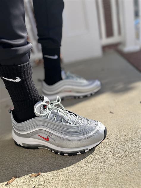 nike 97 schwarz silber|nike silver and black.